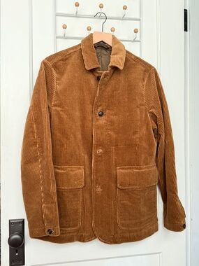 Todd Snyder Relaxed Italian Corduroy Walking Jacket size XS in Caramel
